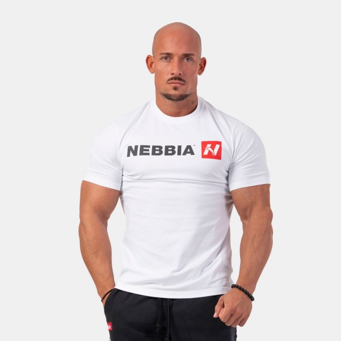 Men‘s T-shirt Red “N“ White - NEBBIA