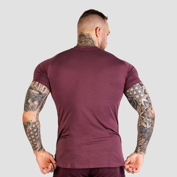 TRN Fitted T-Shirt Eggplant - GymBeam XL