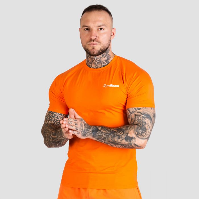 Men‘s Fitted TRN T-shirt Orange - GymBeam