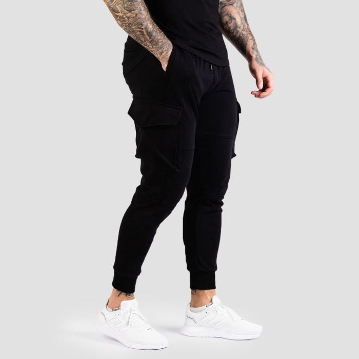 TRN Joggers Black - GymBeam XL