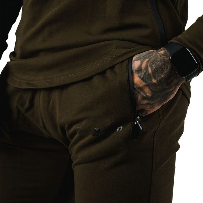 Men‘s Urban Sweatpants Military Green - GymBeam XL