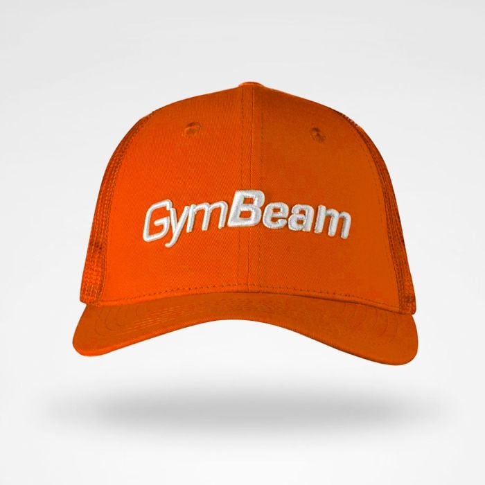 Mesh Panel Cap Orange - GymBeam single_variant