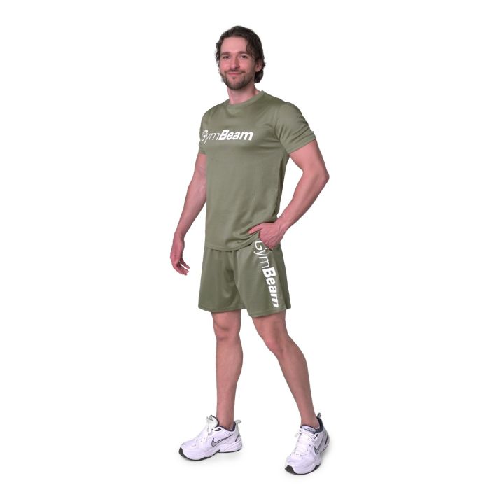 Mesh T-shirt Essence Green - GymBeam M