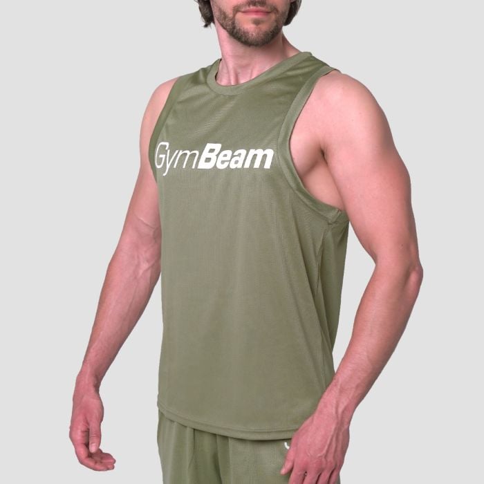 Mesh Tank Top Essence Green - GymBeam XL
