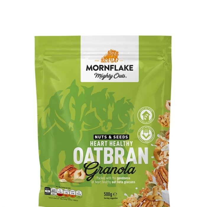 Granola Nuts & Seeds Heart Healthy Oatbran - Mornflake