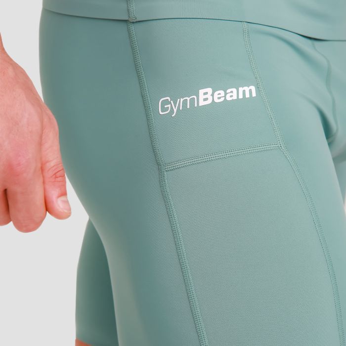 High Compression Leggings Blue - GymBeam XXXL