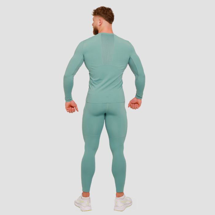 High Compression Leggings Blue - GymBeam XXXL