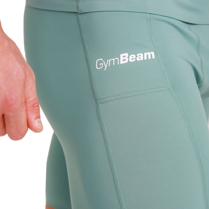 High Compression Leggings Blue - GymBeam XXXL