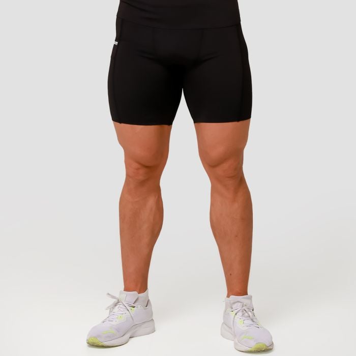 Mid Compression Shorts Black - GymBeam XXL