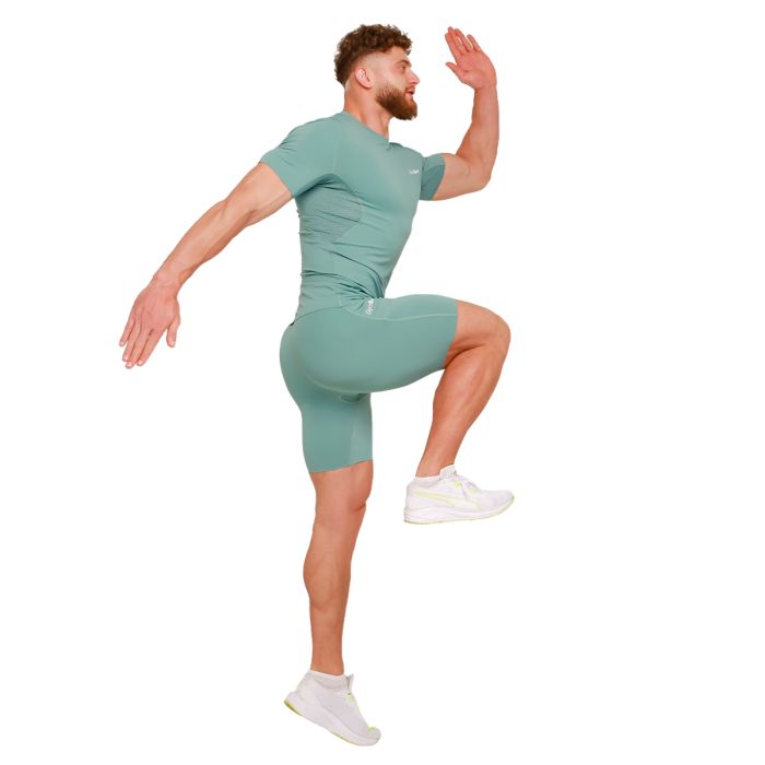 High Compression T-Shirt Blue - GymBeam XL