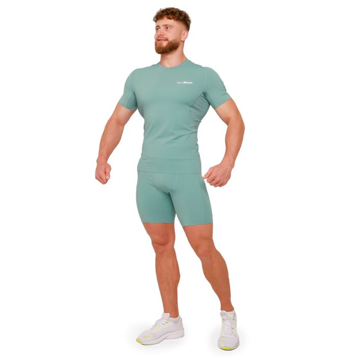 High Compression T-Shirt Blue - GymBeam XL