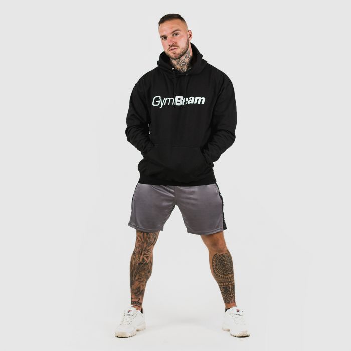 PRO Hoodie Black - GymBeam XL