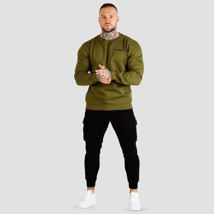 Muška dukserica Basic Military Green - Gymbeam XL