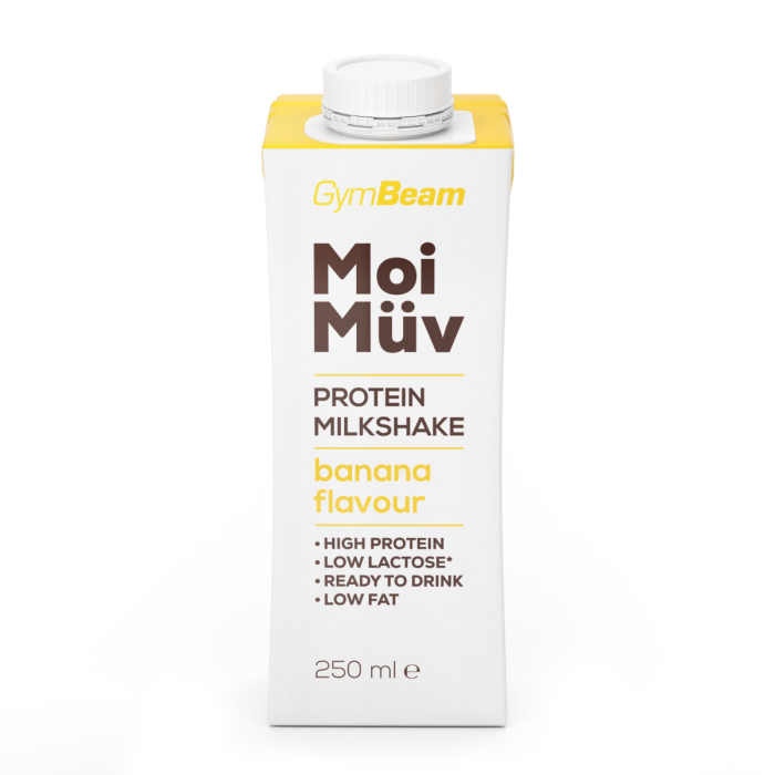 MoiMüv Protein Milkshake - GymBeam 250 ml - chocolate