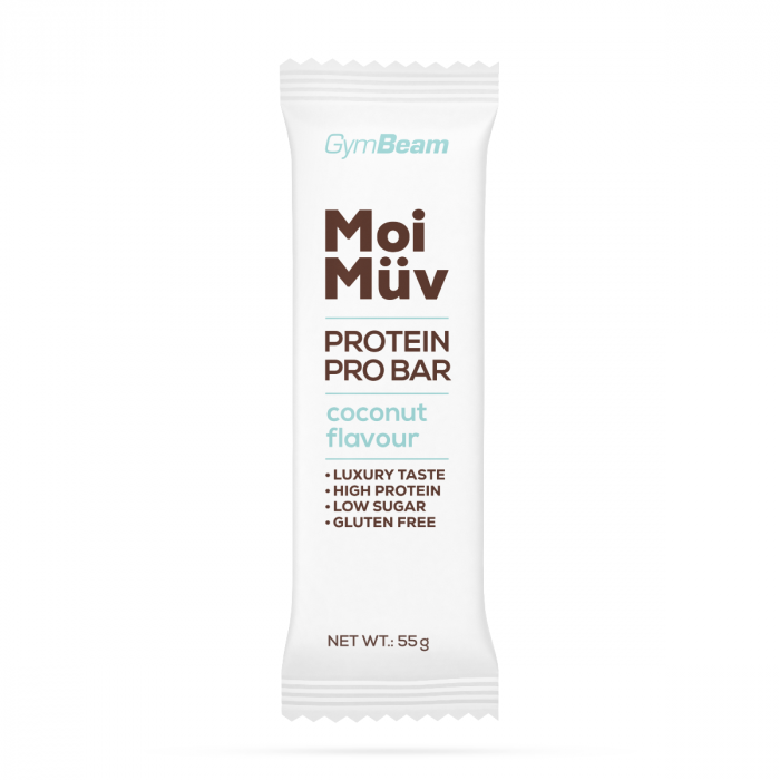 MoiMüv Protein Pro Bar - GymBeam 55 g - cookie dough