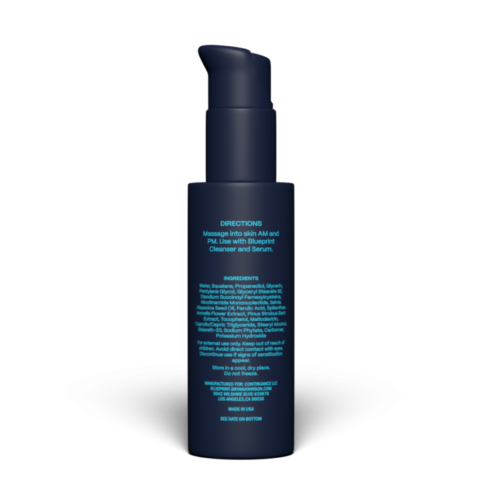 SFC Ενυδατική κρέμα προσώπου 50 ml - Blueprint by Bryan Johnson single_variant