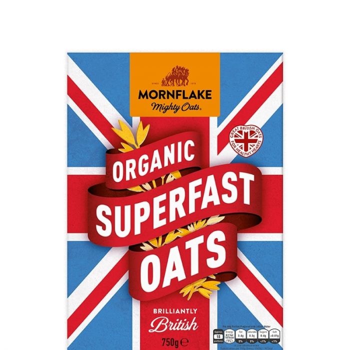 Organic Superfast Oats - Mornflake