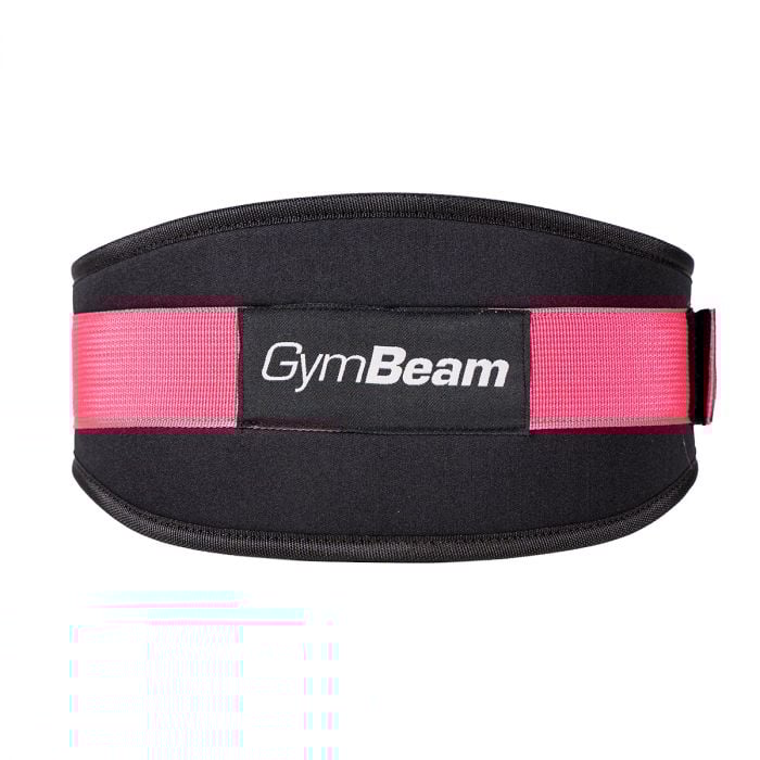 LIFT Neoprene Fitness Belt Black & Pink - GymBeam XL