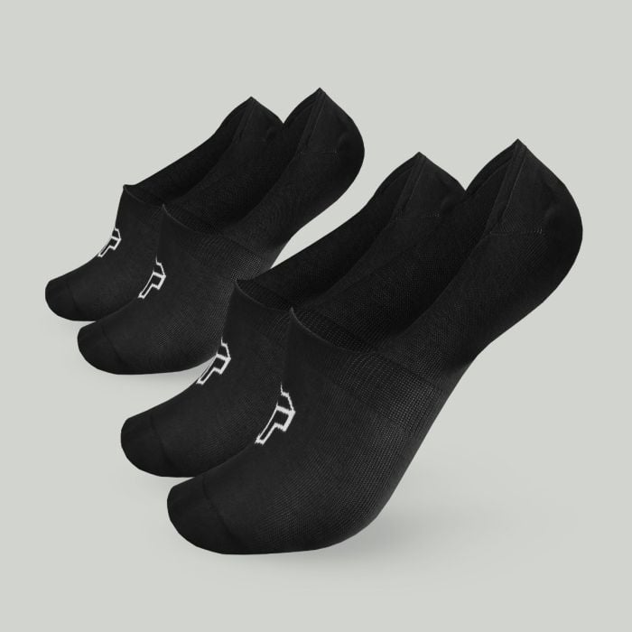 No-Show Socks 2Pack Black - STRIX M
