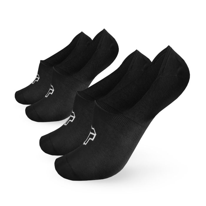 No-Show Socks 2Pack Black - STRIX M