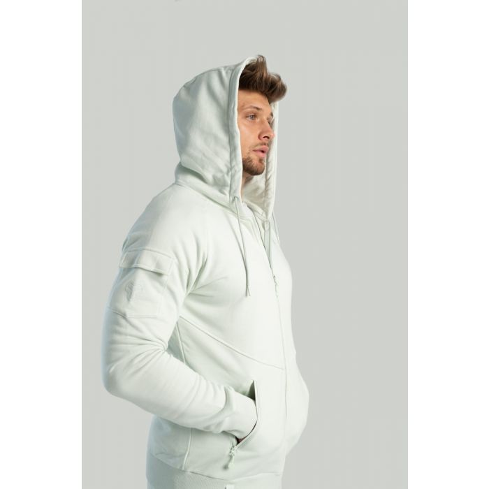 Nova Zip Up Hoodie Moon Grey - STRIX M