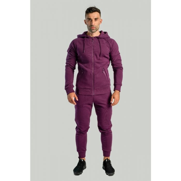 Nova Zip Up Hoodie Plum - STRIX XXL
