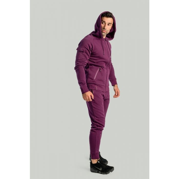 Nova Zip Up Hoodie Plum - STRIX XXL
