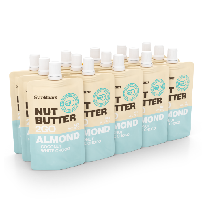 Nut Butter 2GO - Almond Butter with Coconut and White Chocolate 80 g