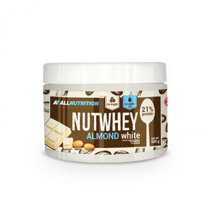 Protein almond butter NutWhey 500 g - All Nutrition