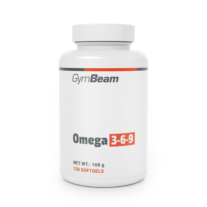 Omega 3-6-9 - GymBeam 120 caps - 00