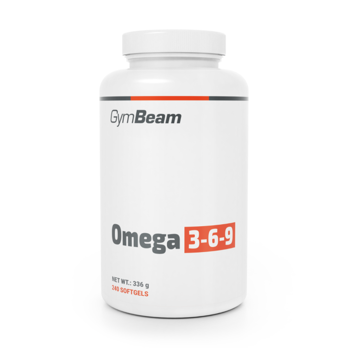 Omega 3-6-9 - GymBeam 120 caps - 00
