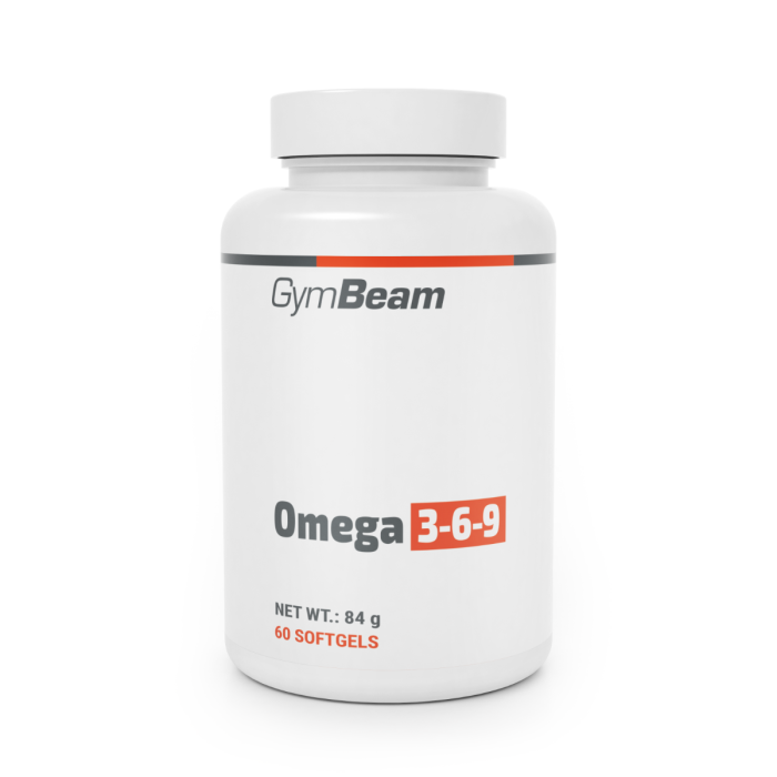Omega 3-6-9 - GymBeam 120 caps - 00