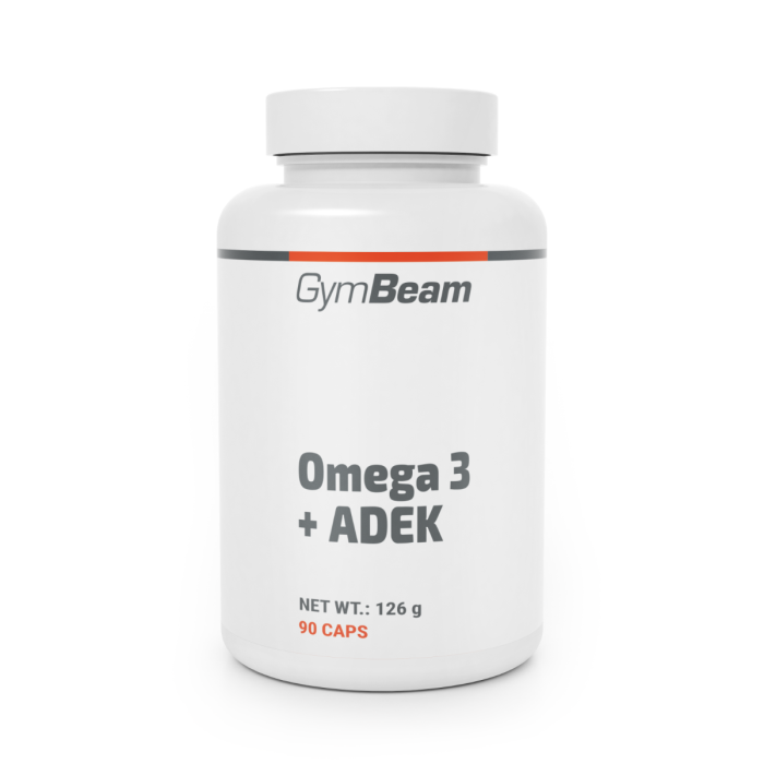 Omega 3 + ADEK - GymBeam 90 caps