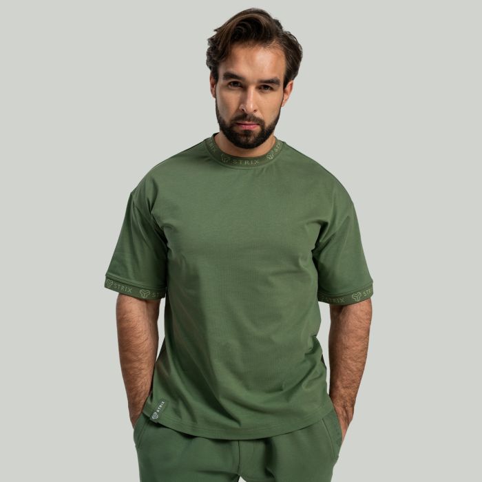 Oversized Heavy Tee Cedar Green - STRIX M