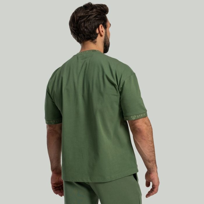 Oversized Heavy Tee Cedar Green - STRIX M