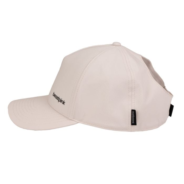 Ponytail Cap Ivory - BeastPink single_variant