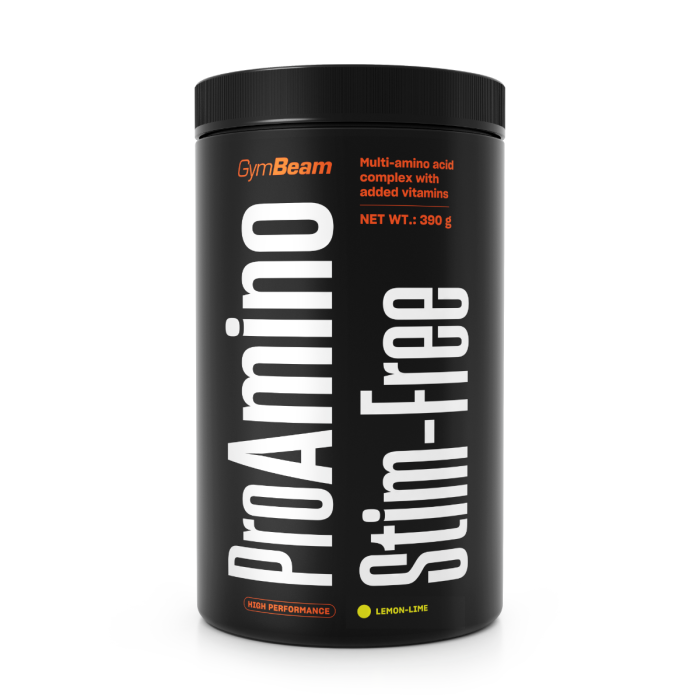 ProAMINO Stim-Free - GymBeam 390 g - lemon lime