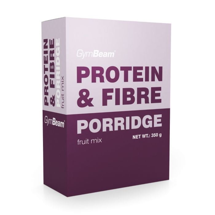 Protein & Fibre Porridge - GymBeam 350 g - fruit mix