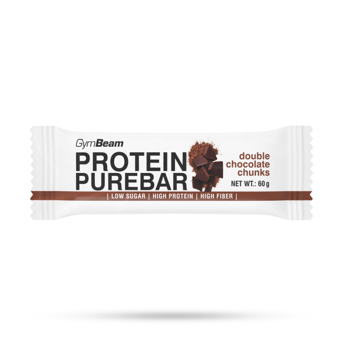 Protein PureBar - GymBeam 60 g - double chocolate chunk