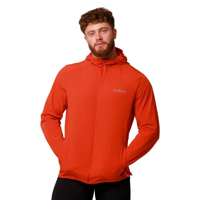 Pulse Running Jacket Orange - GymBeam M