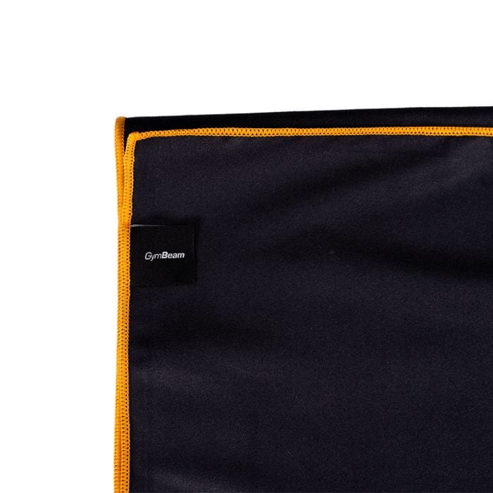 Quick-Drying Sports Towel Black/Orange - GymBeam single_variant