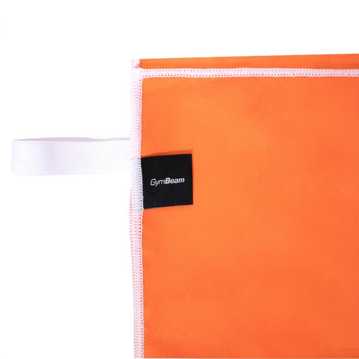 Quick-Drying Sports Towel Orange/White - GymBeam single_variant
