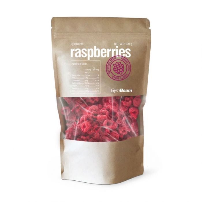 Lyophilized raspberries - GymBeam