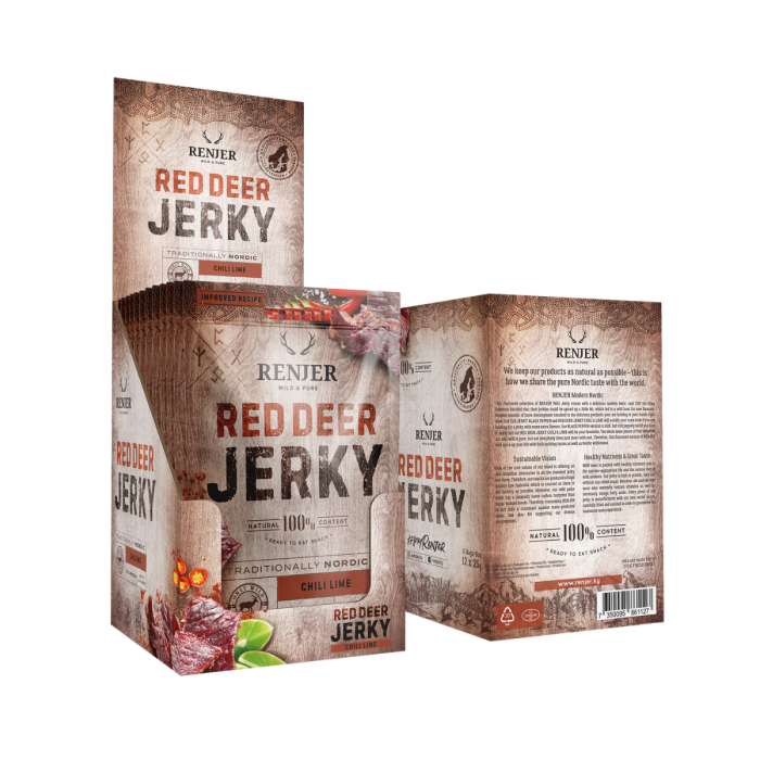 Dried deer meat Deer Jerky - Renjer