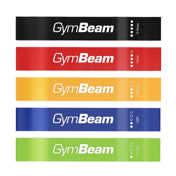Set of 5 Resistance Bands - GymBeam single_variant