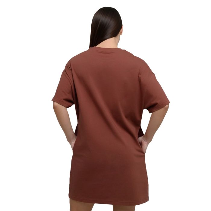 Women‘s Agile T-Shirt Dress Root - GymBeam S