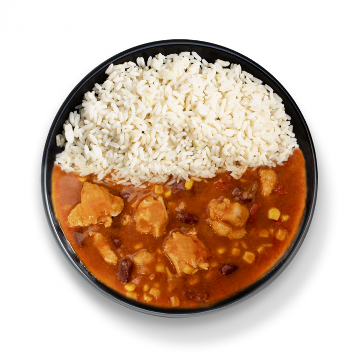 FIT Ready to Eat Mexican Style Chicken with Rice - GymBeam 420 g