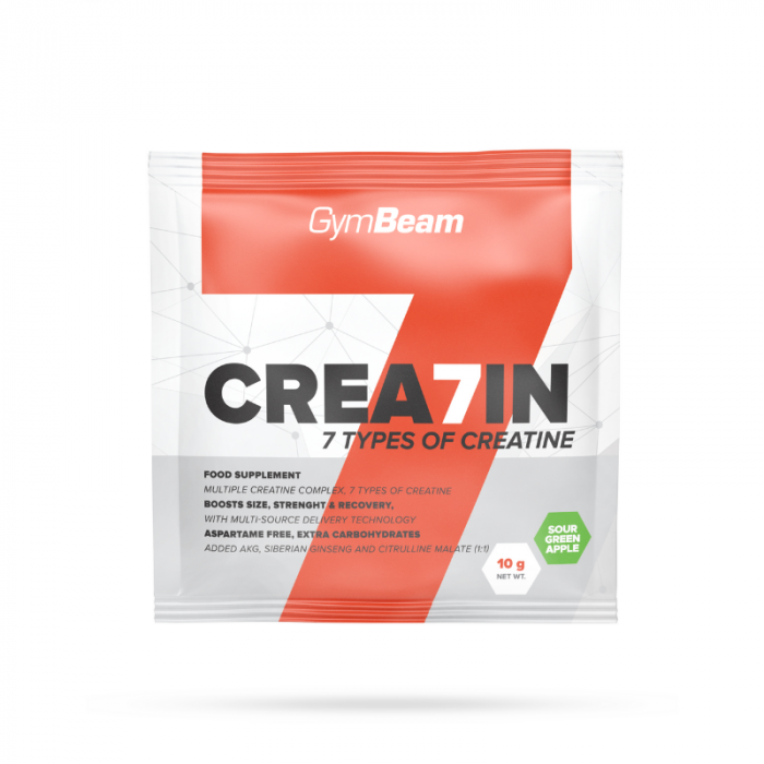 Crea7in Sample - GymBeam 10 g - ledeni čaj od breskve