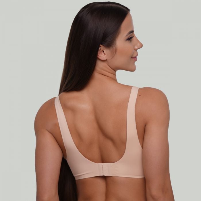 Seamless Bra Beige - GymBeam XS