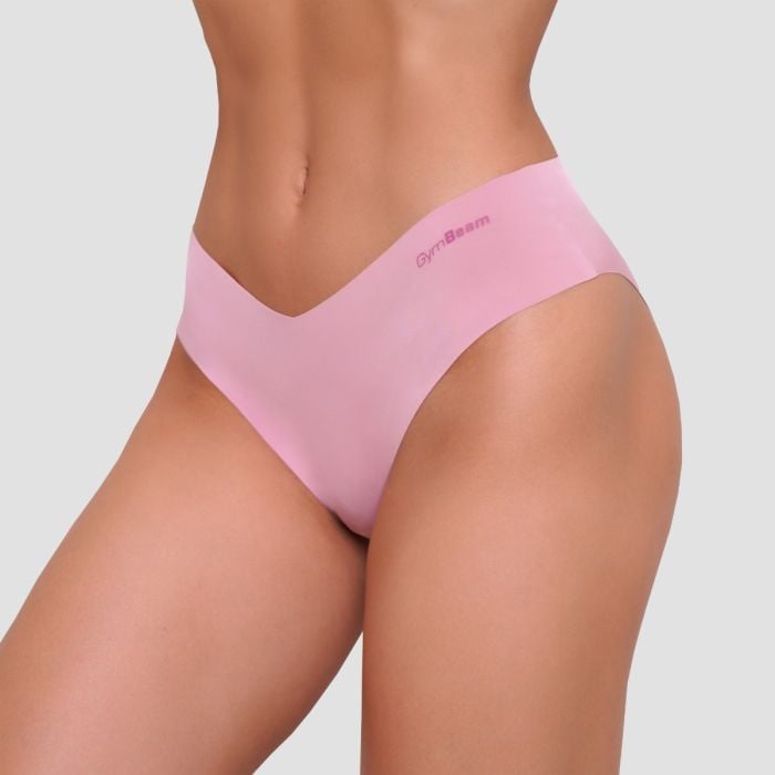 Classic Seamless Panties 3Pack Dusty Rose - GymBeam XXL
